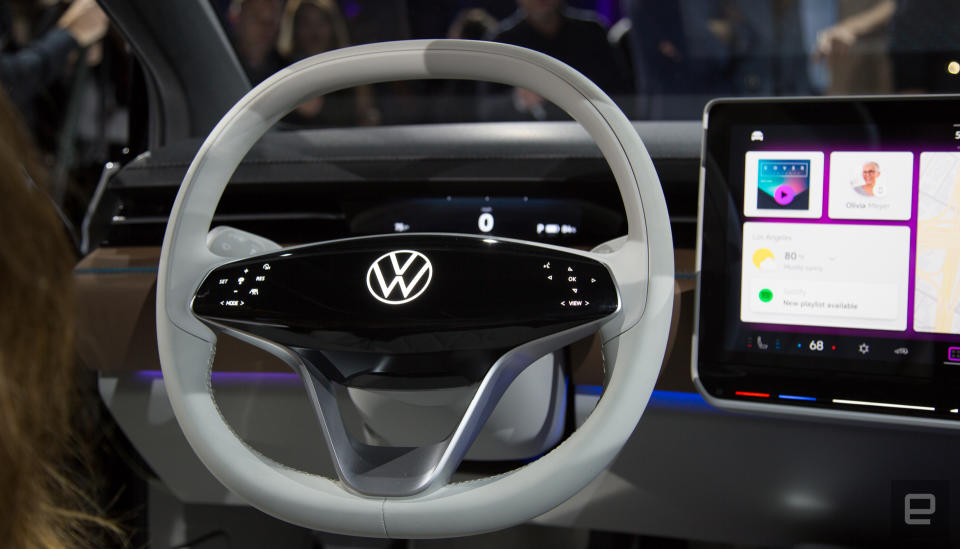 Volkswagen ID Space Vizzion concept unveil