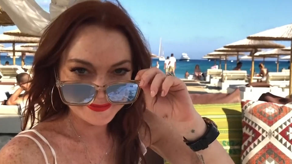 Lindsay Lohan gets shady on #MeToo