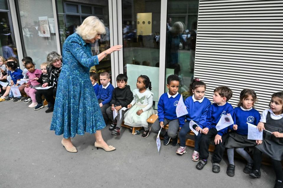 The Coronation Libraries Project has revitalised library spaces in 50 primary schools across the UK (Justin Tallis/PA Wire)