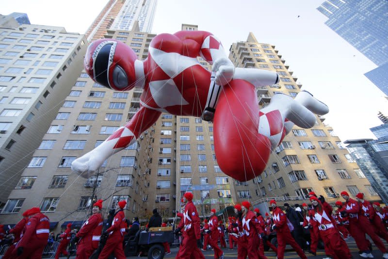 On November 27, 1924, the first Macy's Thanksgiving Day Parade took place in New York. Photo by John Angelillo/UPI