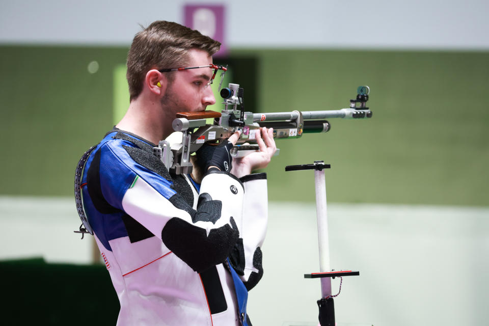 <p>Biography: 20 years old</p> <p>Event: Men's 10m air rifle (shooting)</p> <p>Quote: "It feels amazing. I'm only 20, but I've been doing this since I was 8. I've been doing this a long time, so I've been able to get a good score and progress. To finally achieve what I came here to do is amazing."</p>
