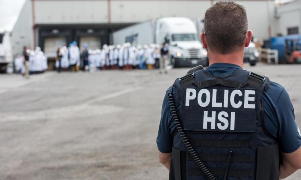 The raid was conducted by Homeland Security Investigations (HSI), a branch of Ice. 