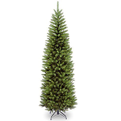 8) 7.5' Artificial Christmas Tree Includes Stand, Kingswood Fir Slim