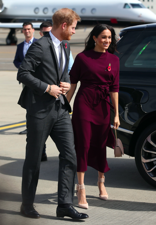 Royals farewell Australia