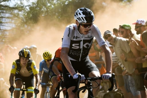 Fans on Alpe d'Huez were hostile to Chris Froome and their flares forced the peloton to ride through smoke