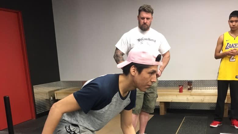 'Raw, talented athletes' from northern Manitoba build strength, self-confidence working with Winnipeg trainer