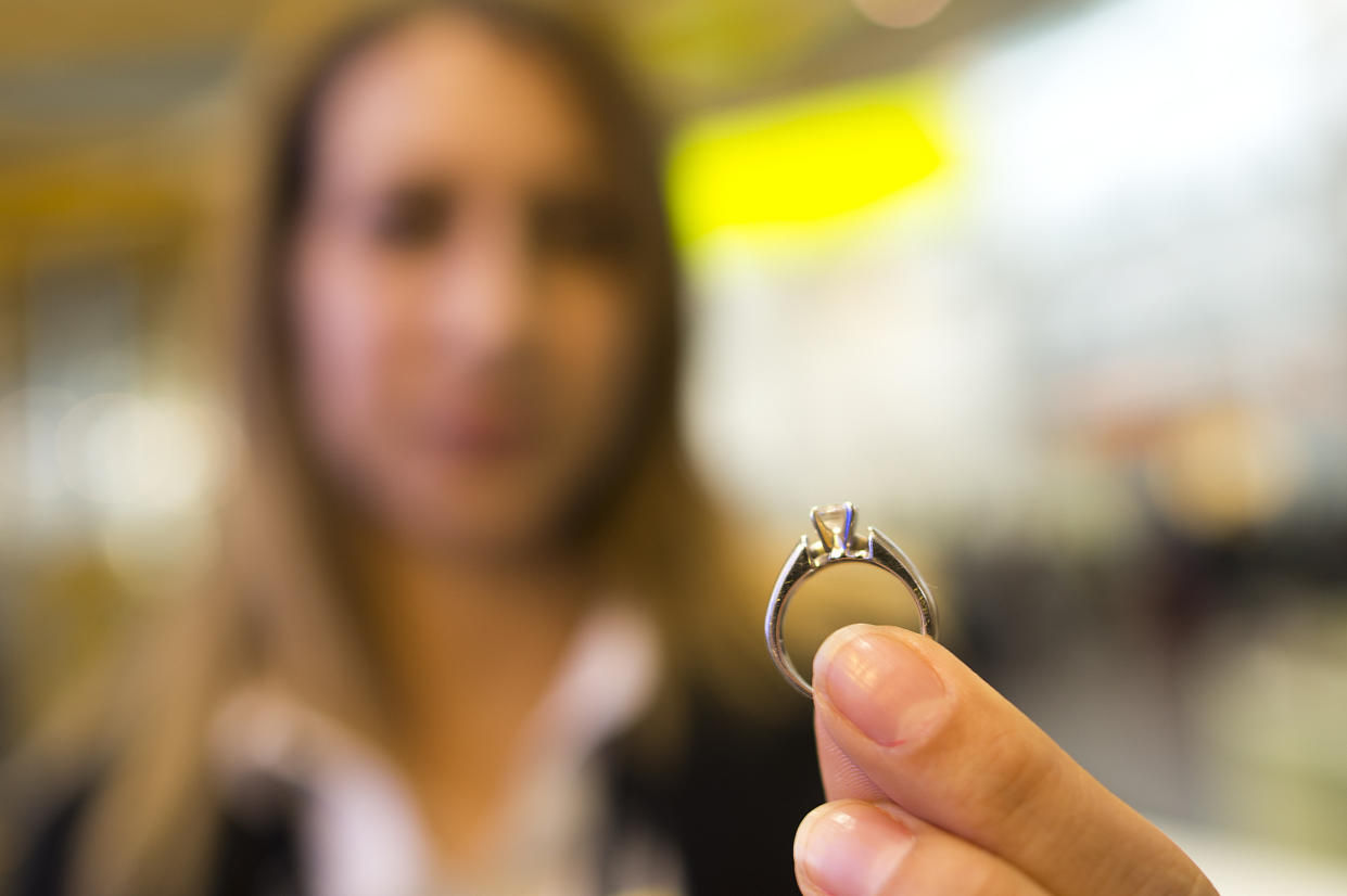 A 9/11 widow is hunting for her stolen diamond ring and wedding bands after the pieces were stolen.  (Photo: Bernard Weil/Toronto Star via Getty Images)