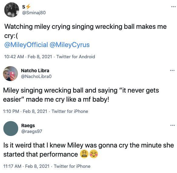 Miley Cyrus brach während Auftritt beim Super Bowl in Tränen aus