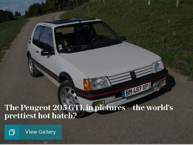 The Peugeot 205 GTI, in pictures – the world's prettiest hot hatch?