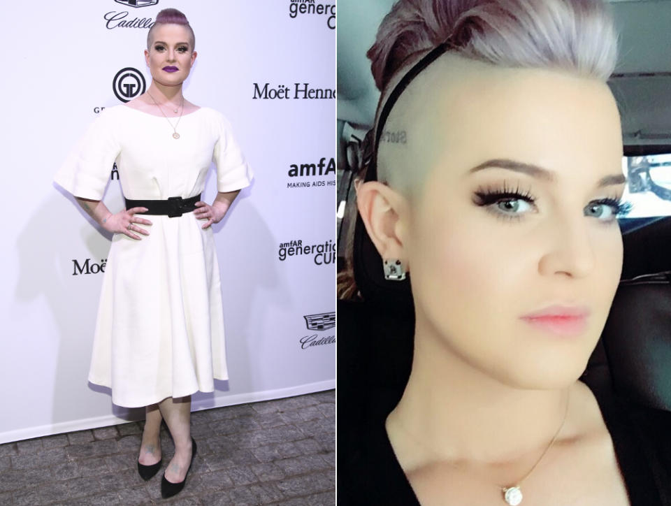 <p>… liebe Kelly Osbourne, ist ganz klar der Fehler des Herstellers und nicht deiner Figur! (Bilder: AP, Instagram/kellyosbourne) </p>