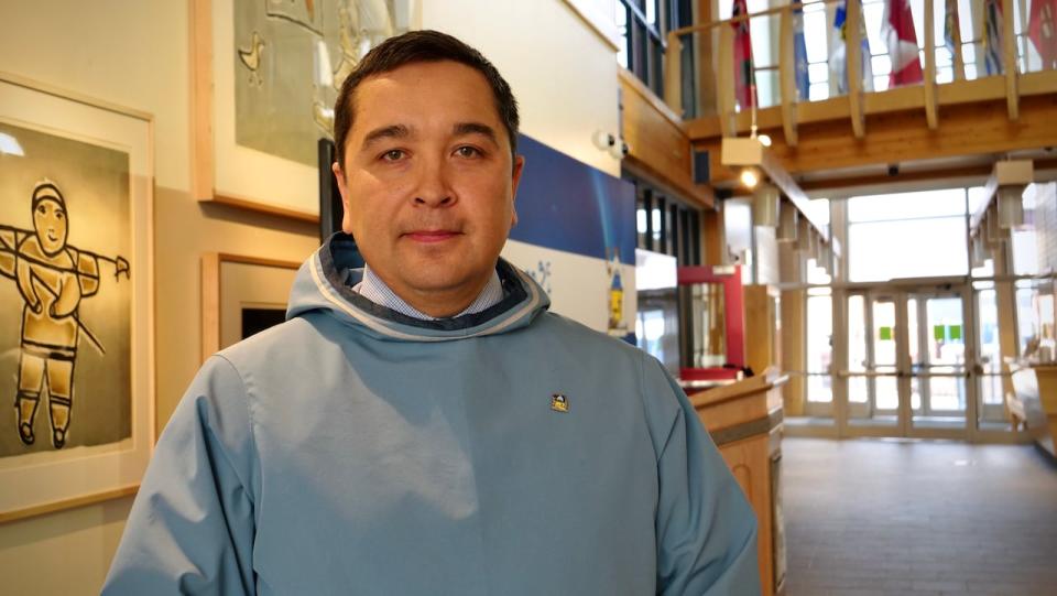 David Joanasie, the MLA for South Baffin, pictured Nov. 17, 2021. 