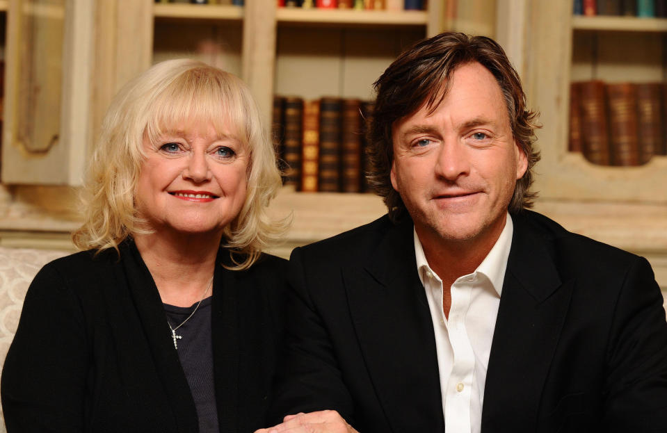 Judy Finnigan and Richard Madeley with author Rosamund Lupton (centre) unveil the eight new titles of their Spring Book Club, exclusively with WHSmith at the Soho Hotel in London.