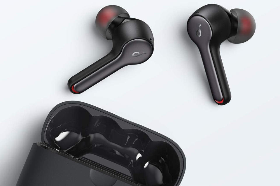 Anker earbuds outside of case