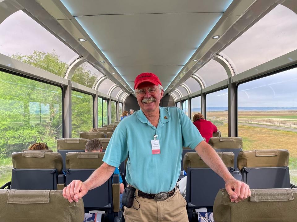 Tom Haraden worked in the National Park Services for 37 years.