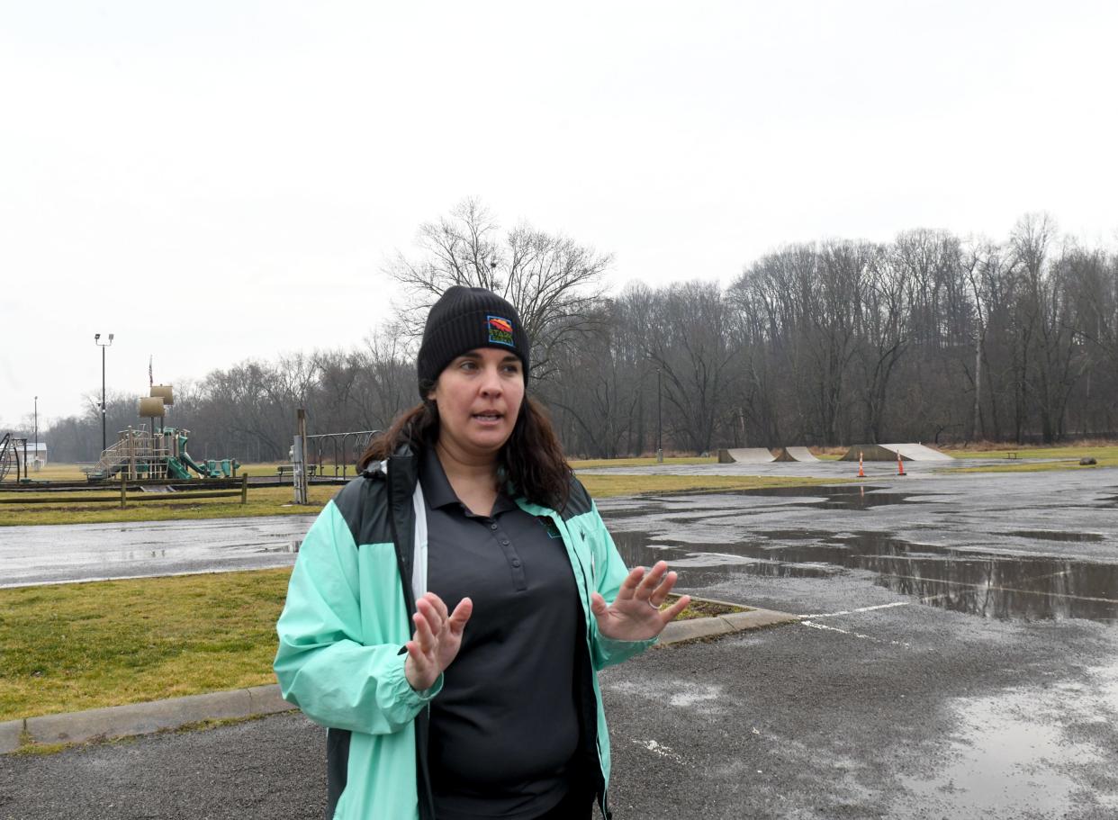 Samantha Reilly, Education Naturalist with Stark Parks, talks about the upcoming Towpath to Totality solar eclipse event which will take place at St. Helena Park. Thursday, February 22, 2024.
