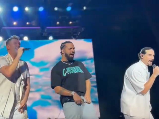 Drake Joins Backstreet Boys to Perform “I Want It That Way” in