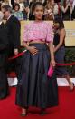 Actress Kerry Washington from from the drama series "Scandal" arrives at the 20th annual Screen Actors Guild Awards in Los Angeles, California January 18, 2014. REUTERS/Lucy Nicholson (UNITED STATES Tags: ENTERTAINMENT)(SAGAWARDS-ARRIVALS)
