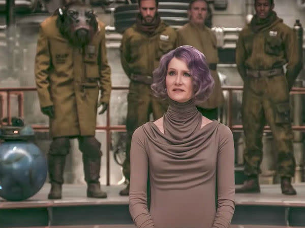 Amilyn Holdo (Laura Dern) (Image: Walt Disney Studios)