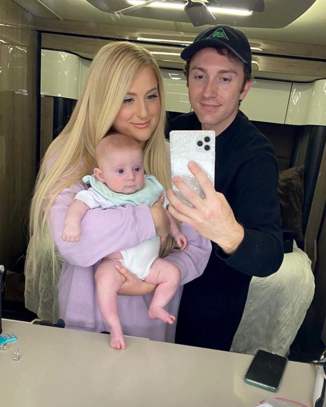 Meghan Trainor, Daryl Sabara's Son Riley: Baby Photos