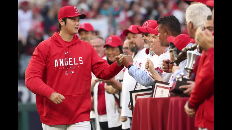 MLB日籍球星大谷翔平揮別前東家洛杉磯天使，將轉戰洛杉磯道奇隊。（路透社）