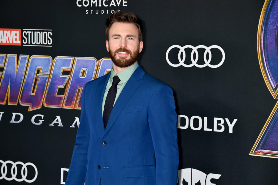 LOS ANGELES, CALIFORNIA - APRIL 22:  Chris Evans attends the World Premiere of Walt Disney Studios Motion Pictures "Avengers: Endgame" at Los Angeles Convention Center on April 22, 2019 in Los Angeles, California. (Photo by Jeff Kravitz/FilmMagic)