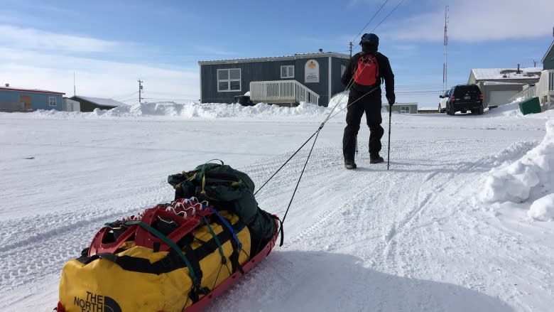 'Get across Canada or die with all my teeth': Solo hiker tackles Nunavut in walk spanning decades