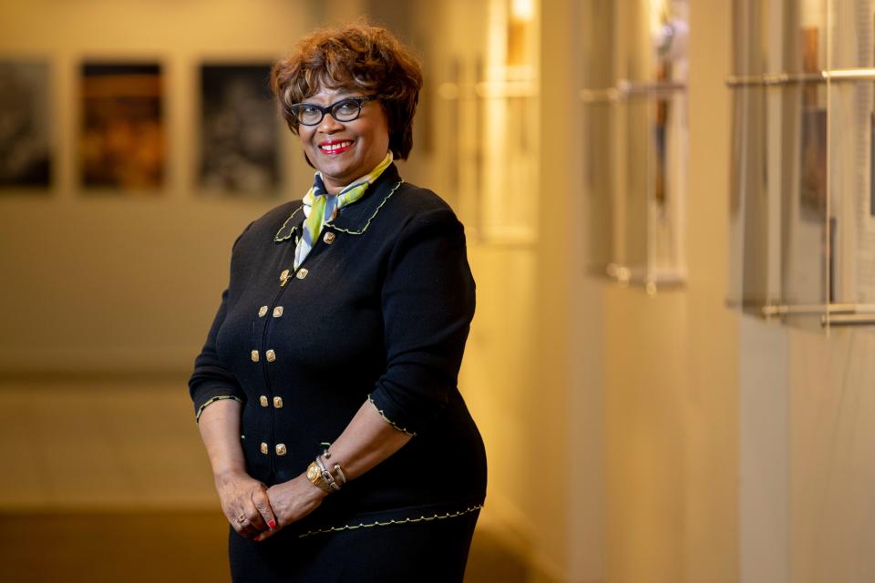 Beverly Robertson serves as the President and CEO of the Greater Memphis Chamber. Pictured Wednesday, Jan. 8, 2020, at their office in downtown Memphis.