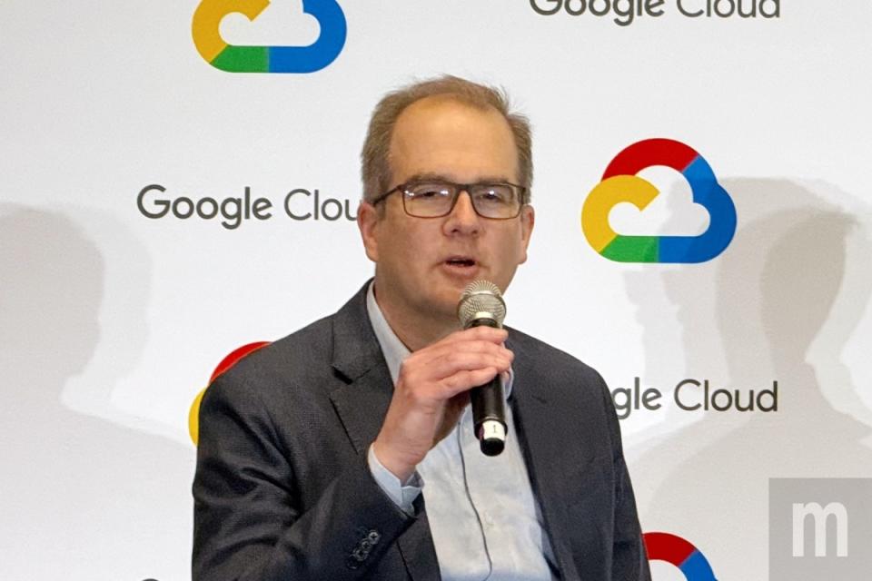 ▲Google Cloud副總裁暨運算與人工智慧/機器學習架構業務總經理Mark Lohmeyer