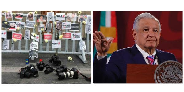 Acusación de asesinato de periodistas, es para desprestigiarme: AMLO