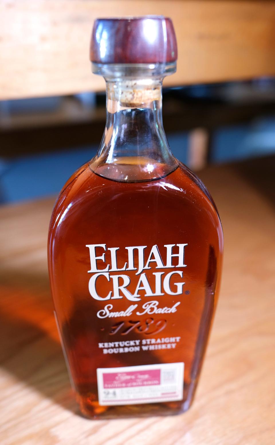A good bottle of Elijah Craig: Kentucky Straight Bourbon Whiskey. Gift Guide items from Barkeep Supply, Thursday, December 9, 2021. 