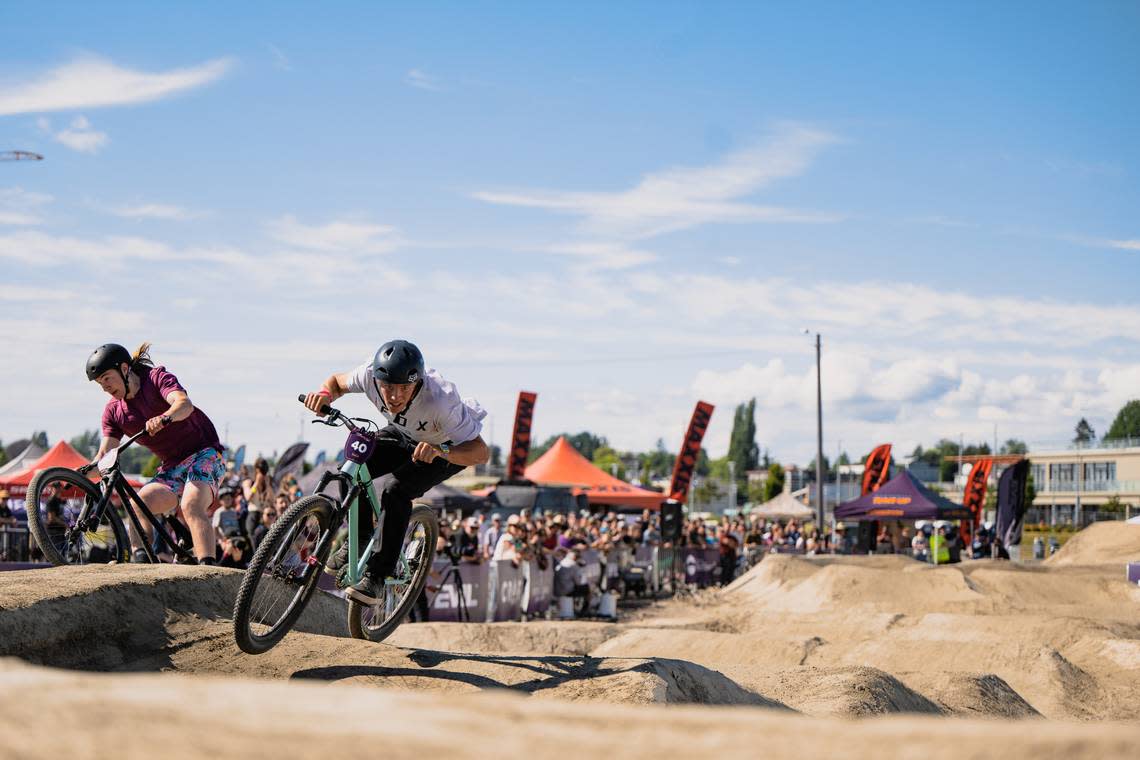 The Northwest Tune Up event is a mountain bike, live music and beer festival in Bellingham, Wash.