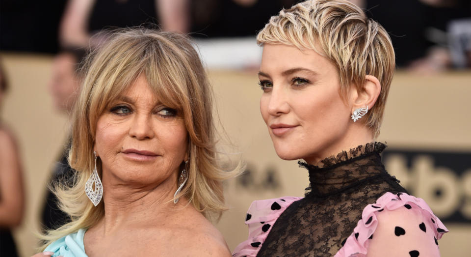 Kate Hudson followed in the footsteps of her super-famous Mum, Goldie Hawn. [Photo: Getty]