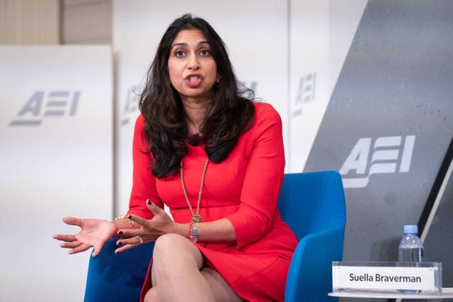 Suella Braverman-Besuch in den USA