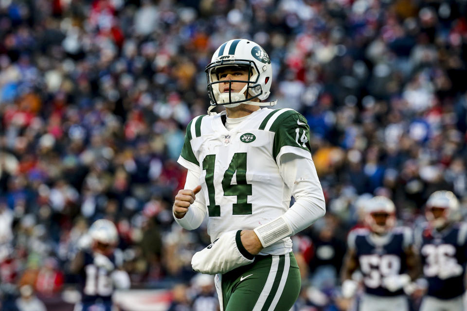 Priority No. 1, 2 and 3 for the New York Jets will be laying the groundwork for maximizing Sam Darnold’s rookie contract window. (Photo by Jim Rogash/Getty Images)