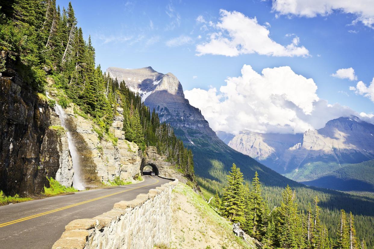 Going-to-the-Sun Road at Glacier National Park