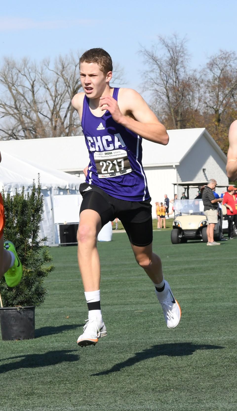 Nathaniel Gockerman of Cincinnati Hills Christian Academy is the Enquirer's 2023 boys runner of the year for Division II.