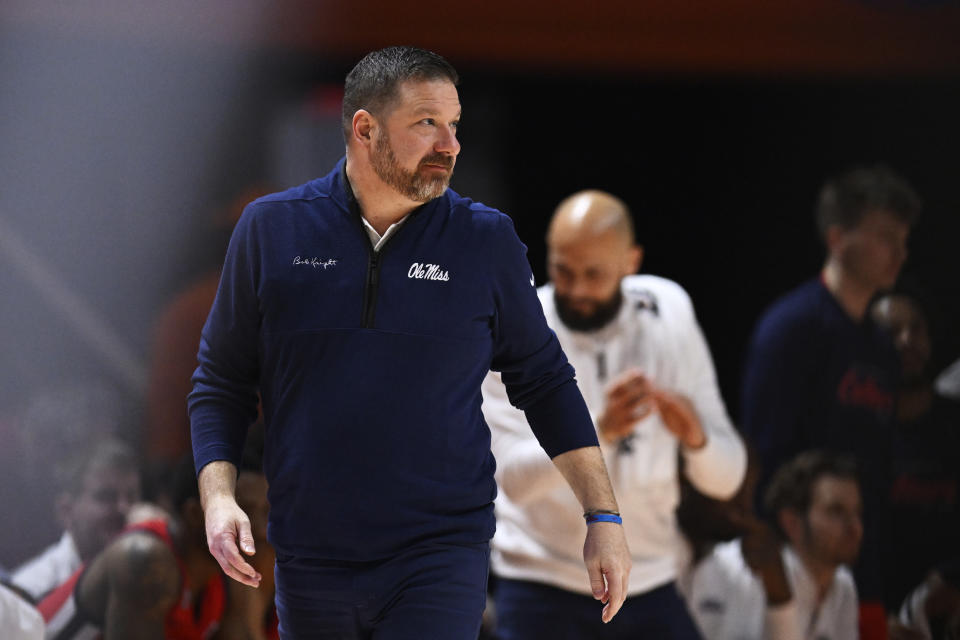 Chris Beard, who was fired from Texas last year, is wrapping up his first season at Ole Miss this spring.