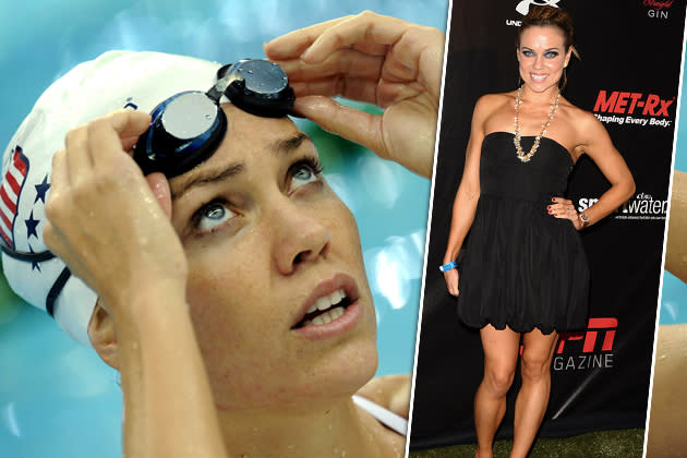 Und wenn wir schon bei sexy Wasserratten sind… Natalie Coughlin ist mit Abstand die heißeste im US-Schwimm-Team, während… (Bilder: ddp images)