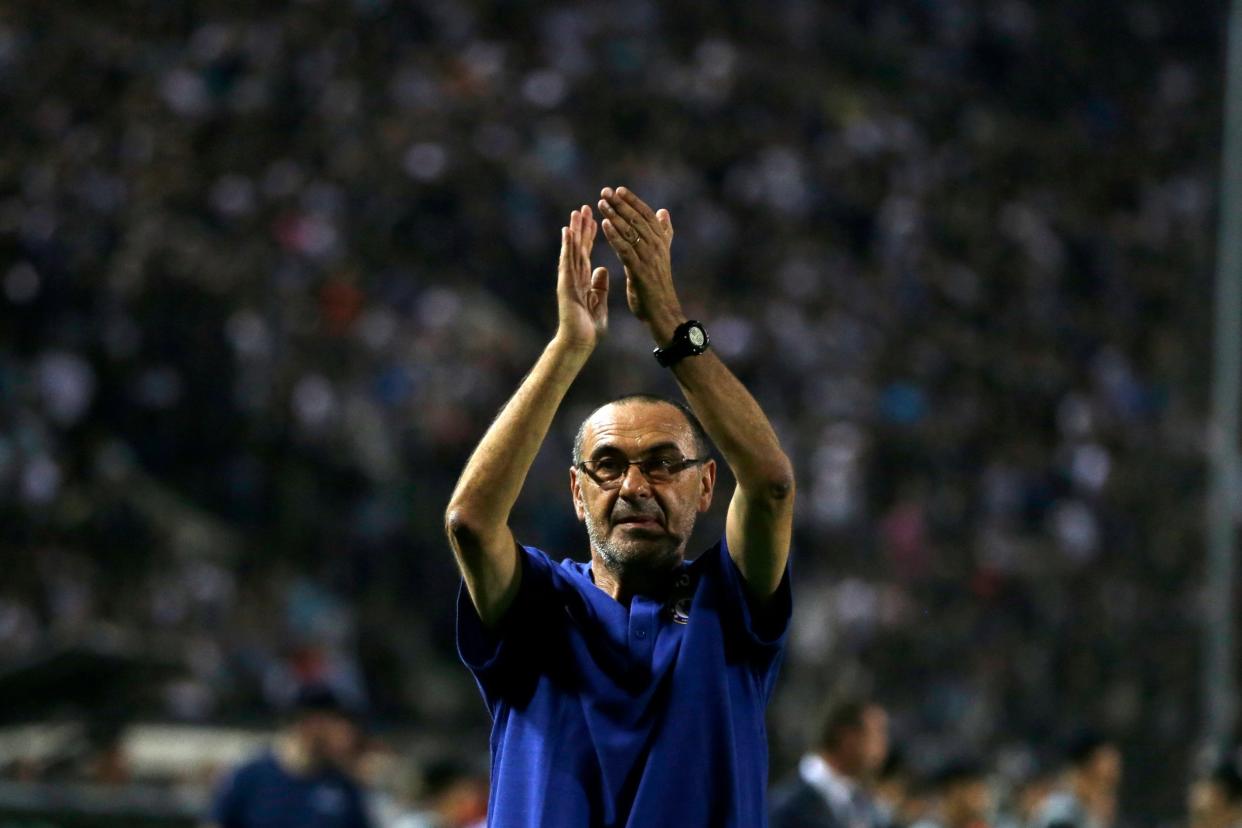 Quick turnaround: Sarri must prepare his squad in double-quick time: AP