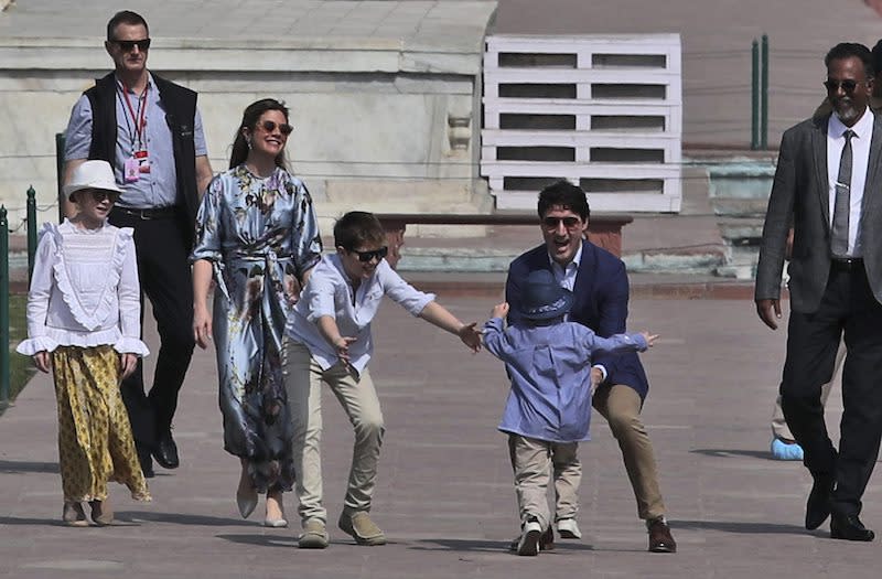 PHOTOS: Prime Minister Justin Trudeau tours India with his family