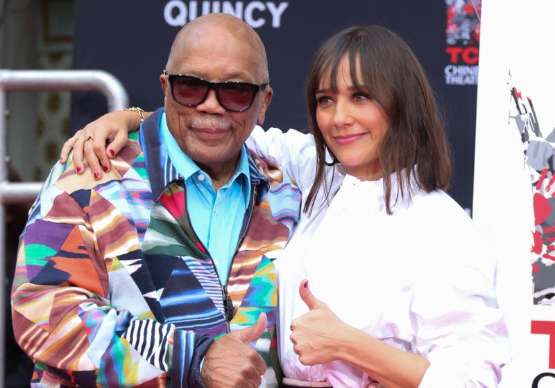 Quincy Jones Gave Daughter Rashida Jones This Wise Advice About Being a ...