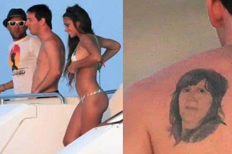 El tatuaje de Messi de su madre