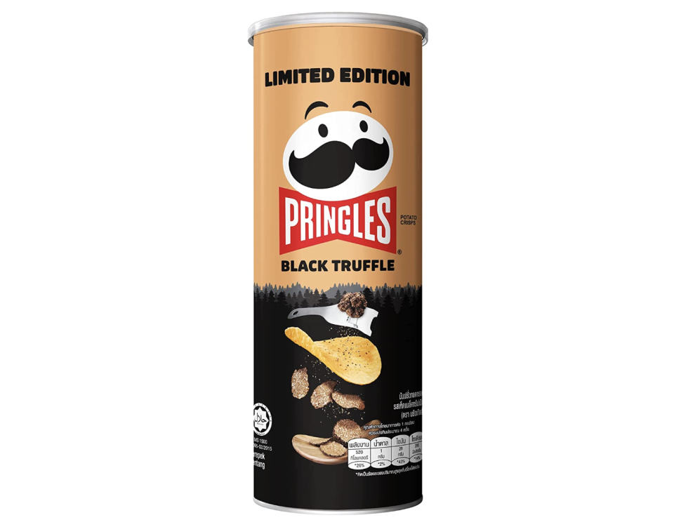 [Limited Edition] Pringles Black Truffle Potato Crisps (Photo: Amazon)