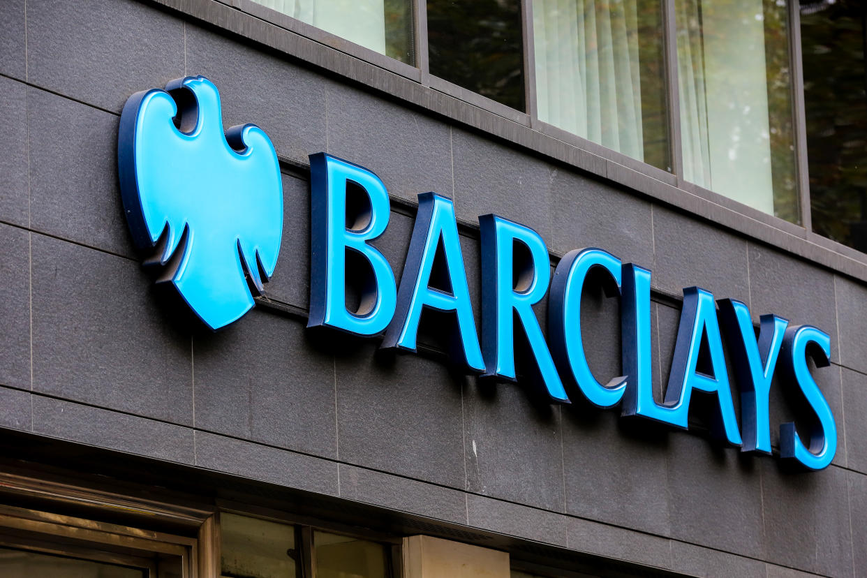 LONDON, UNITED KINGDOM - 2019/09/22: Barclays Bank logo seen in London. (Photo by Dinendra Haria/SOPA Images/LightRocket via Getty Images)