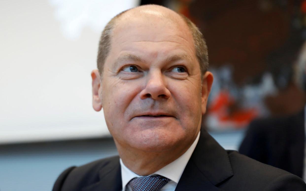 German Finance Minister Olaf Scholz - REUTERS