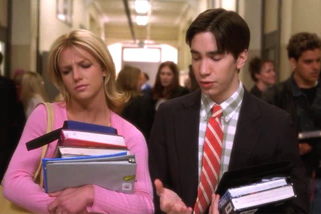 Columbia Britney Spears and Justin Long in 2002's 'Crossroads'