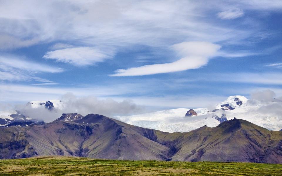 View of from Hvannadalshnukur, Iceland's highest mountain - Getty