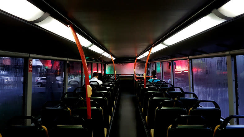 An empty bus