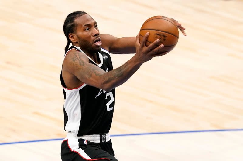 ▲快艇主將Kawhi Leonard。（圖／美聯社／達志影像）