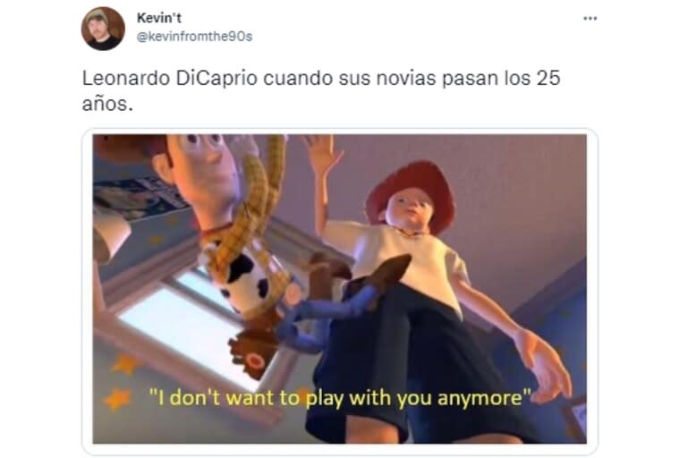 En Twitter compararon la reacción del ganador al Oscar con una escena de Toy Story (Foto: Twitter)